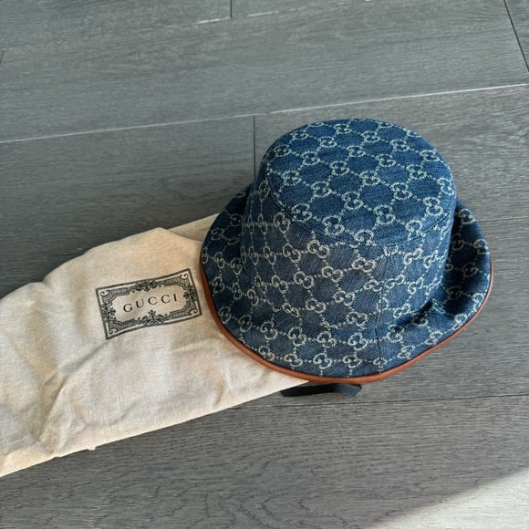 Gucci monogram denim hat - Picture 7 of 7